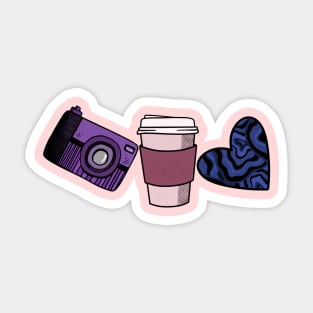 Photography Coffee Love Sticker